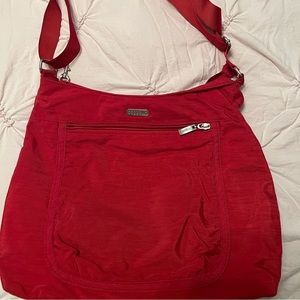 Red Baggallini Large Hobo Bag